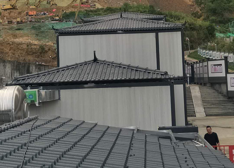 西乡越众生活区屋顶效果图