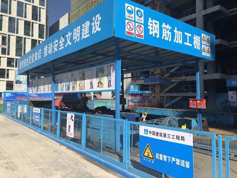 双立柱钢筋加工棚QL-2